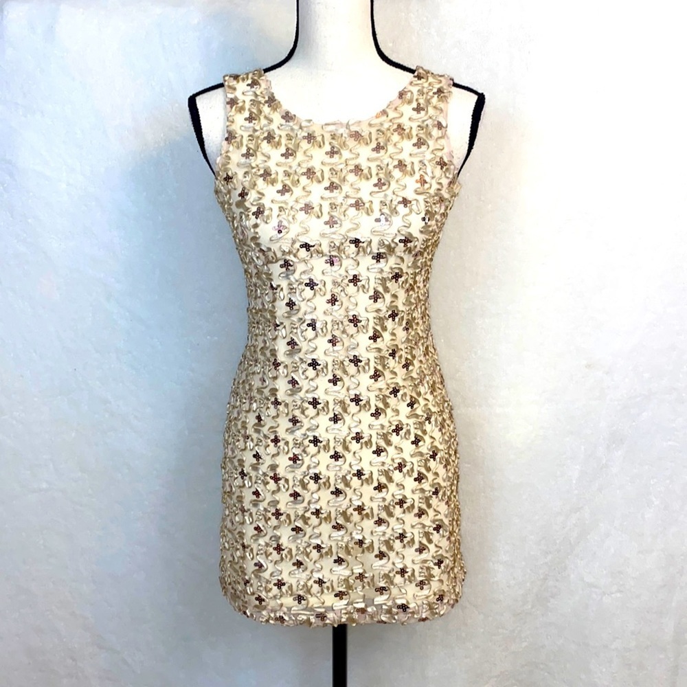 Laundry by Shelli Segal Girls' Sequin Soutache Dress